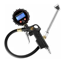 Цифровой насос для шин Давление s датчика воздуха с двумя головками патрон для грузовых автомобилей, шины для велосипеда Давление монитор системы Manometro