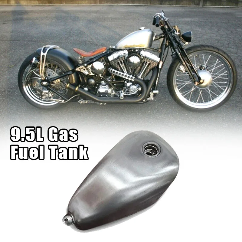 9.6L Petrol Gas Fuel Tank For Harley 