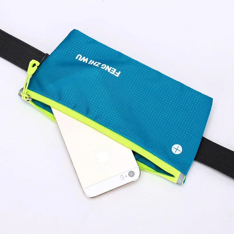

Ultra-Light Ultra-Thin Outdoor Sports Multi-functional Marathon Waist Pack Double Kettle a Body Hugging Mobile Phone Bag