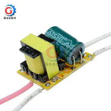 Не обладает водонепроницаемостью: светодиодный драйвер трансфомеры чип Питание драйвер трансформатор AC 85-265V 3W