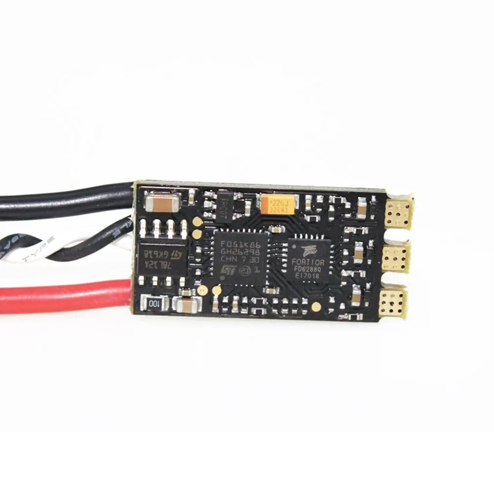 Online BLHeli_32 poco 35A 2 5S CES LED incorporado apoyo Dshot1200 Multishot para FPV Drone RC Drone aviones parte accesorio