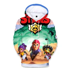 Пуловер для детей от 3 до 13 лет удобная и дышащая Осенняя толстовка для мальчиков с 3D-принтом повседневная куртка 0429