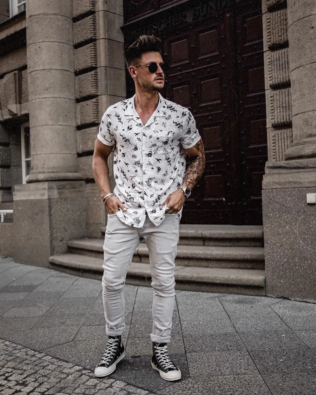 

Men Fashion Casual Luxury Stylish Slim Fit Short Sleeve Dress Shirts Tops Men Fashion Casual Short Sleeve Dress Shirts