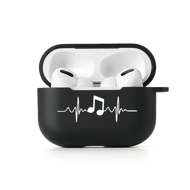 Case For Apple Airpods Pro Cases Slogan Simple Text Dont Touch Airpods 3 2 Silicon Black Earphone Cover For Air pod Pro Capa Bag 1392