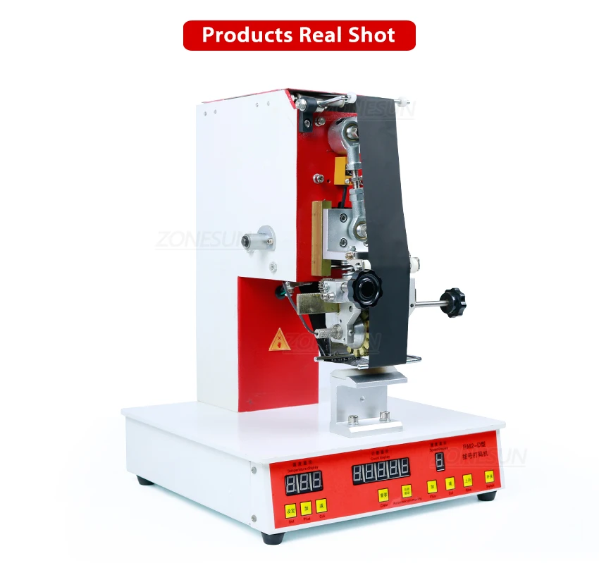 ZONESUN ZY-RM2-D Rolling Ribbon Dialing Date Printing Machine