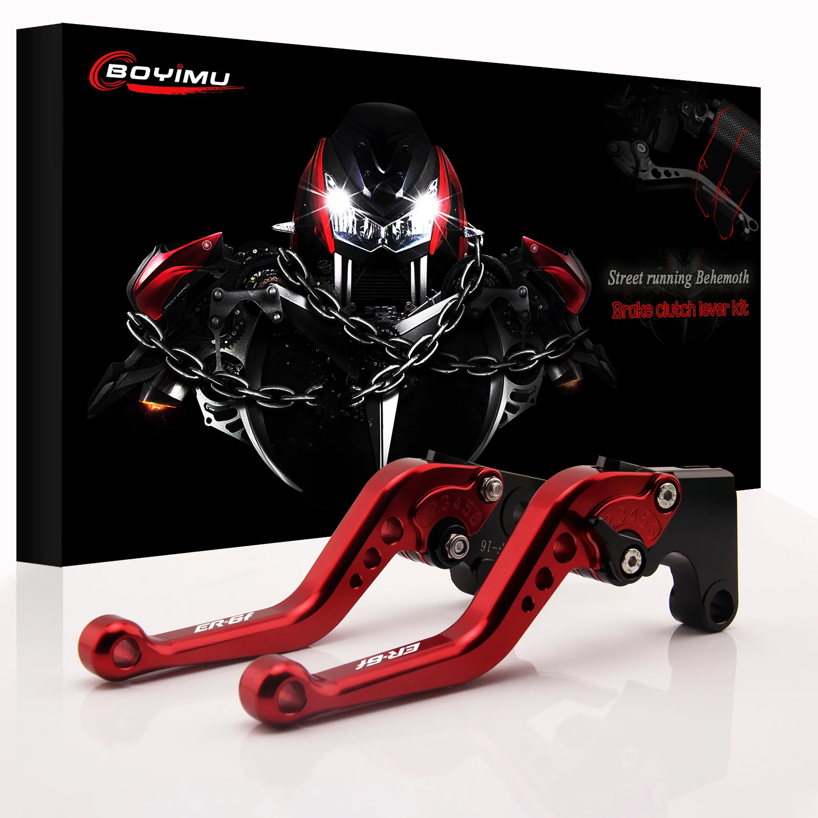 

Высококачественные рычаги тормозной муфты для Kawasaki ER-6F ER6F ER 6F 2017 2018 2019 аксессуары для мотоциклов Регулируемый рычаг