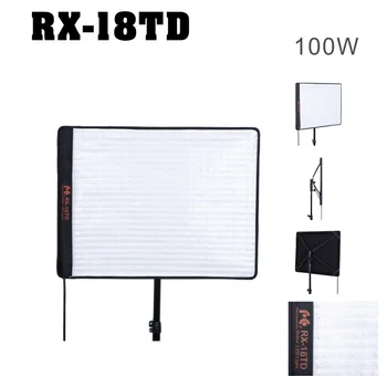 

Falcon Eyes RX-18TD 100W Bi-Color LED Studio Video Fotografia Light Waterproof Continuous Lighting Portable Flexible Selfie Lamp