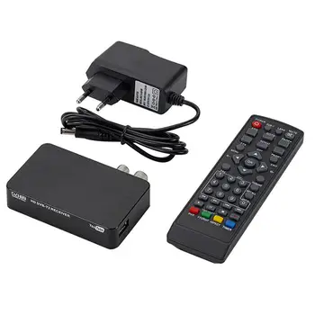 

Fully HD 1080P Digital DVB-T2 Mini Multifunctional Terrestrial TV Tuner Powerful Set Top Box 3.62x2.24x0.79In