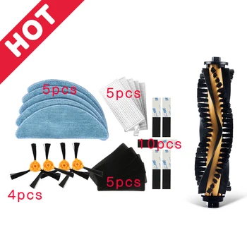 

side brush HEPA filter sponge mop cloth magic paste for CONGA EXCELLENCE cleaner Robotic robot Vacuum Cleaner Parts