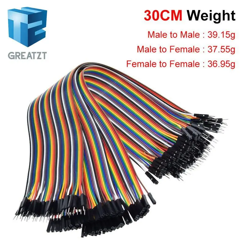 New 40PCS in Row Jumper Wire Dupont Cable line 3P 2.54mm feMale to 20cm For Arduino Breadboard Dropshipping P IN STOCK|line in|arduino
