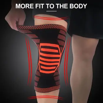 

Elastic Knee Pads Nylon Sports Fitness Kneepad Running Basketball Volleyball Support Knee Pad Sleeve Fitness Gear Patella Brace