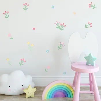 

Funlife Children's Cabinet Cabinet Decoration Stickers Creative Flowers Multi-function Stickers Glass Home Decoration Stickers