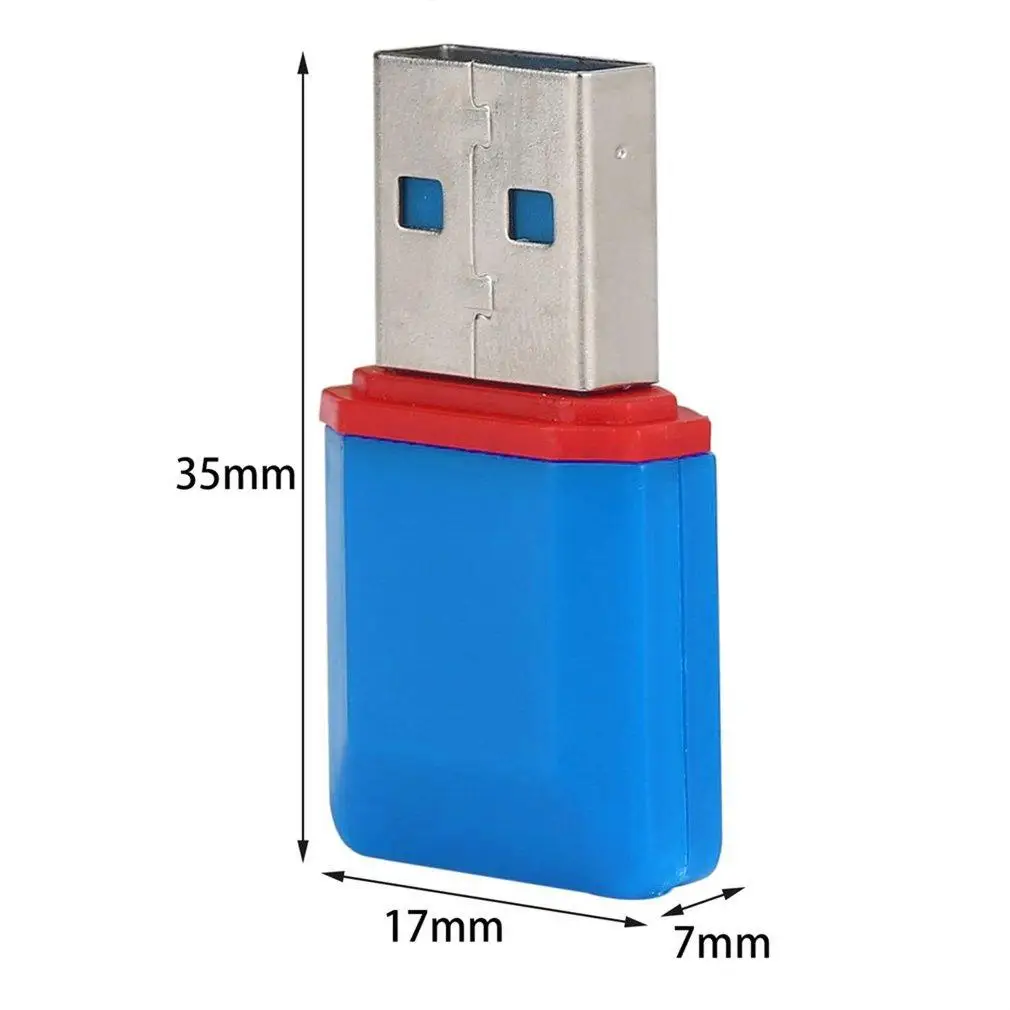 

Memory Card Reader Adapter High Speed Mini USB 2.0 TF T-Flash Diamond Card Reader Flash Card Reader Flash Memory