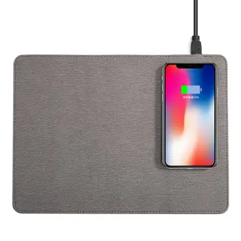 

Wireless Mouse Pad Charger QI Wireless Charging Mouse Pad Fast Charging Mobile Phone Universal Wireless Charging Mouse Pad