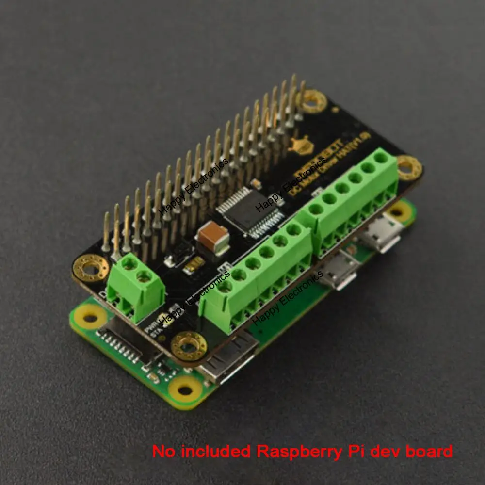 DFRobot 2x1. 2A двухсторонний двигатель постоянного тока головной убор для водителя 7 V-12 V STM32 TB6612FNG совместимого с чипом для Raspberry Pi для салона автомобиля DIY танк