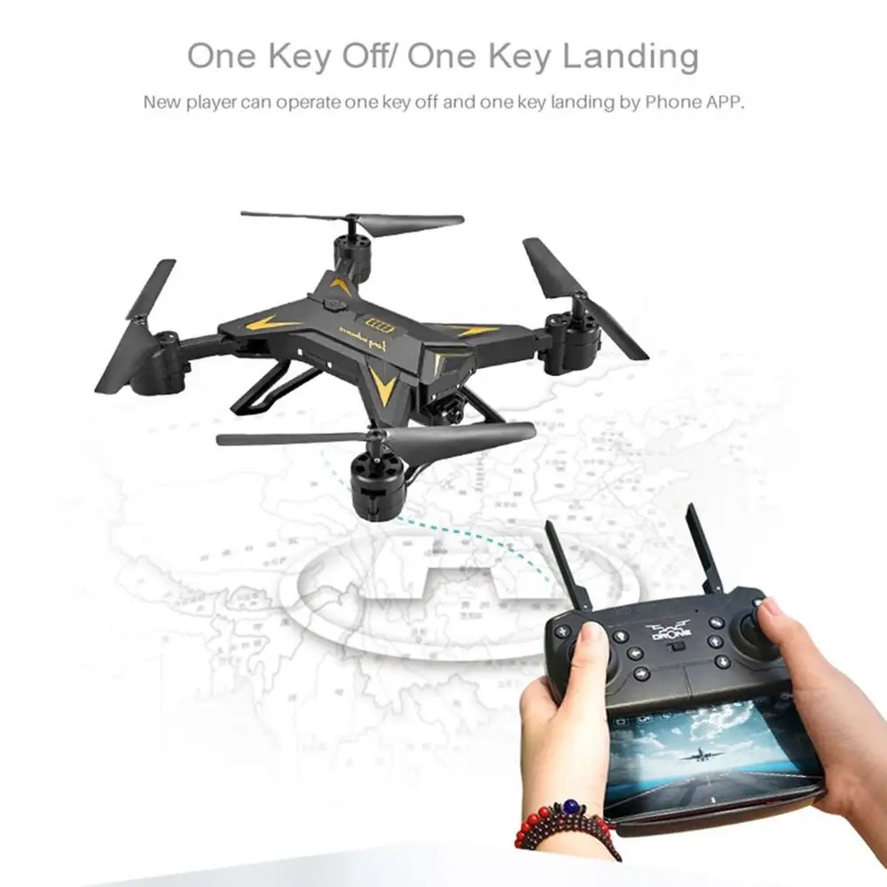 

KY601S 0.3MP Quadcopter Aircraft Aircraft Headless Mode Remote Control Helicopter Mini Drone Quadcopter with