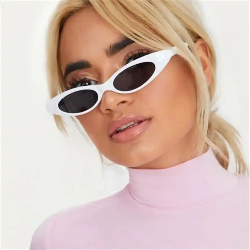 skinny cat eye glasses