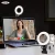 Selfie Ring Light for Laptop Computer Desktop Youtube, Ring Lamp Video Conference Lighting Kit With Tripod Phone Holder Clip On