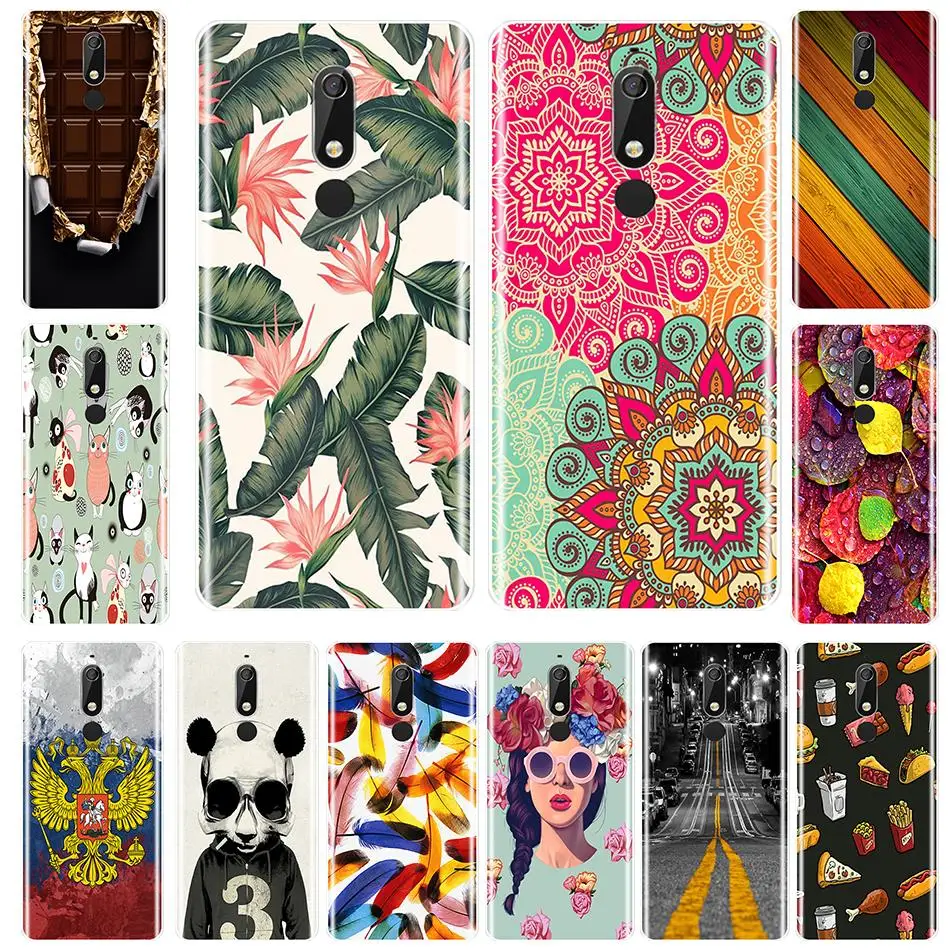 

Fashion Phone Case For Nokia 7.1 6.1 5.1 3.1 2.1 Case Soft Silicone Art Landscapes For Nokia 7.1 6.1 5.1 3.1 2.1 Plus Back Cover
