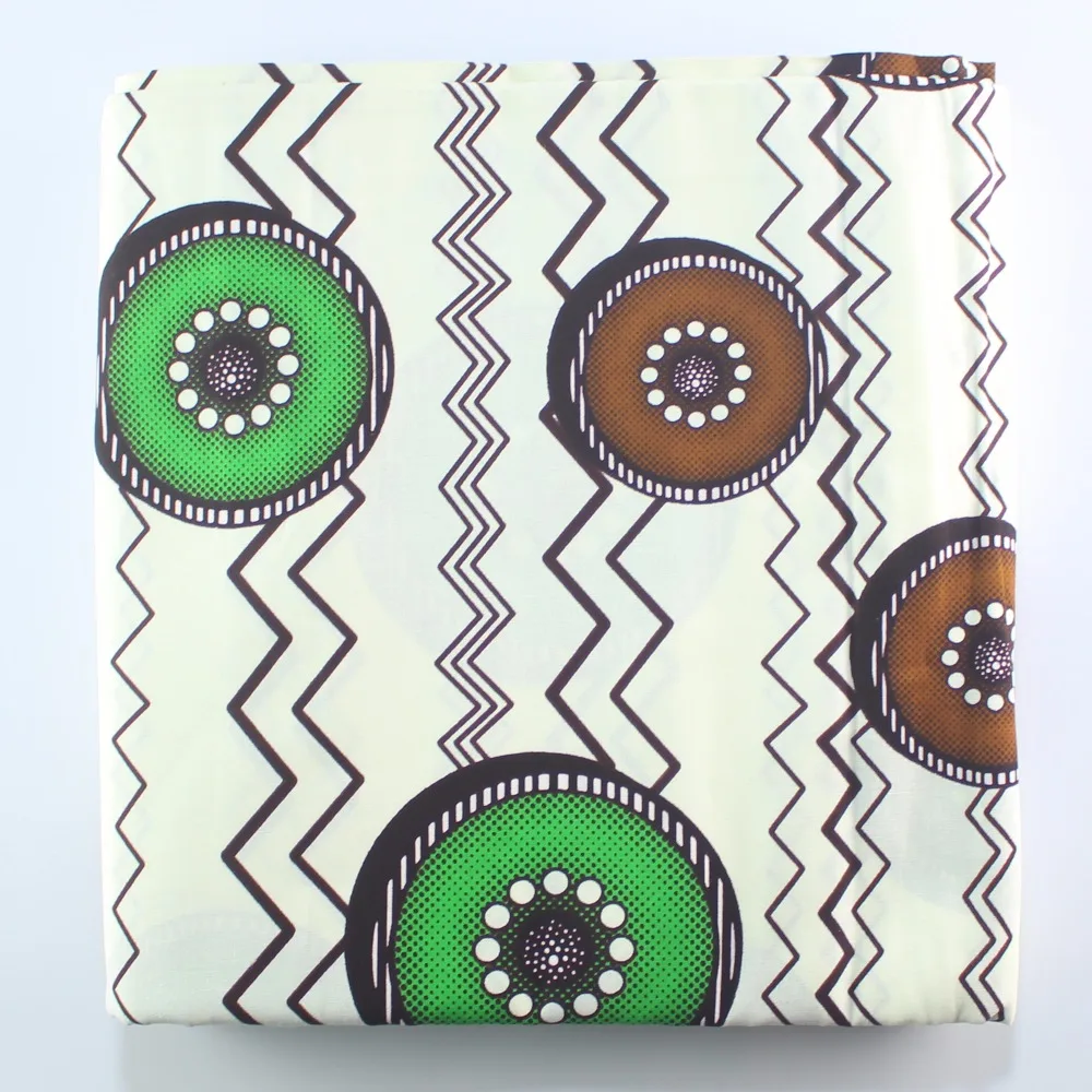 

6yard/set Fantasy Dots Printed Cloth African High Quality Dutch Wax Fabric 100% Cotton DIY Fabrics