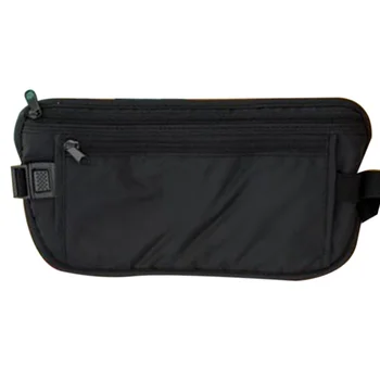 

Women Fashion Anti Theft Portable Waterproof Travel Sport Daily Nylon Casual Zipper Closure Waist Bag