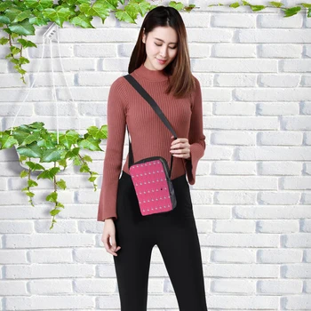

CROWDALE Women Messenger Bags Flamingo design printing Shoulder Bag Handbags The bird Children Crossbody Bag Women funny pack