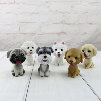 

Cute Dog Shaking Head Car Ornaments Car Accessories for Women Girl Car Dashboard Decoration Best Gift Car Accessories Car Decor