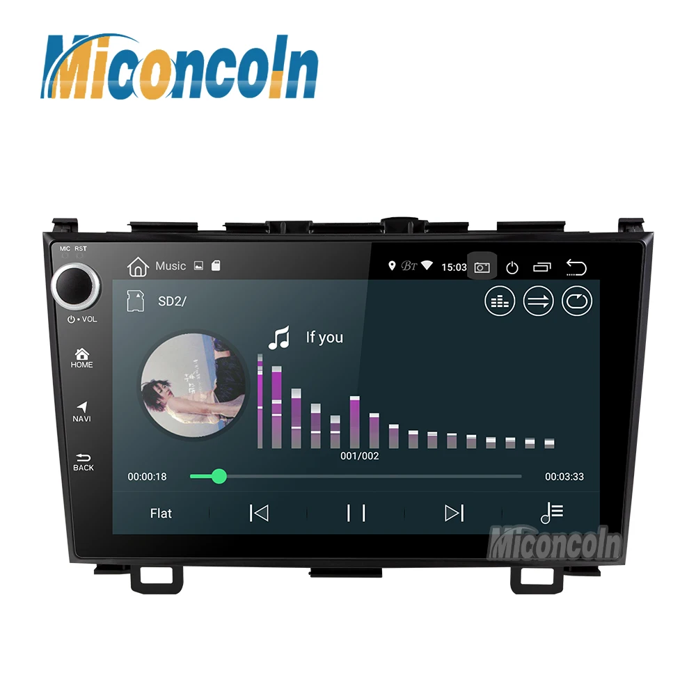 Perfect PX30 2G+32G android 9.0 car dvd gps player for Honda CRV with car radio video player gps navigation car stereo 3