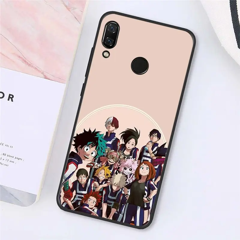 best phone cases for xiaomi Maiyaca My Hero Boku No Academia Deku Baku8Au Phone Case for Xiaomi Redmi4X 6A 9 8A note 9 pro 5Plus Note4 Note5 7 Note6Pro 8T case for xiaomi