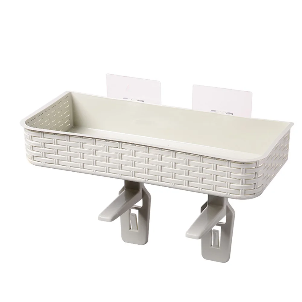Bathroom Holder Storage Rack Organizer Multifunction Shelf Punch Free Wall Mounted Waterproof Home Suction Toilet