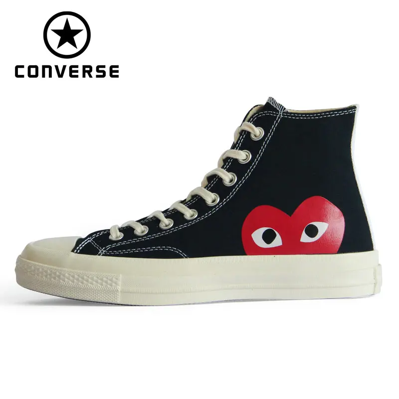 

Converse Chuck 70 all star Play CDG Canvas Jointly Big With Eyes love style 1970s men and women's unisex Skateboarding Shoes