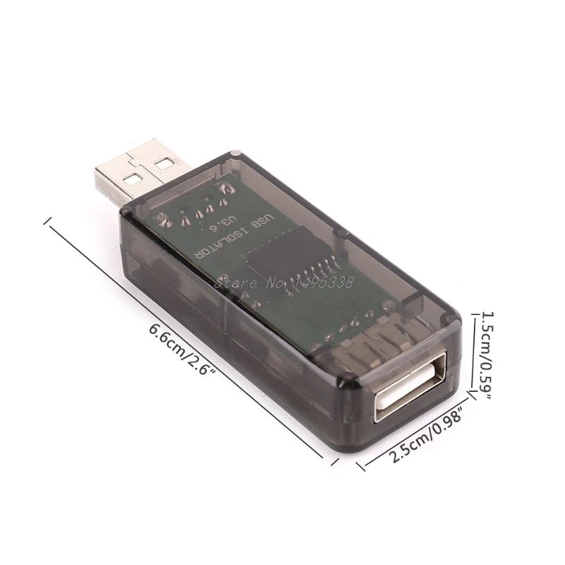USB To USB Isolator Industrial Grade Digital Isolators With Shell 12Mbps Speed ADUM4160/ADUM316 Isolator