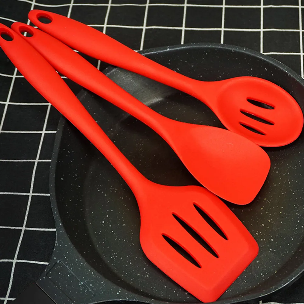 Food Grade Material High Temperature Resistance Multifunction Silicone Cookware Gadget 10 Piece Set Kitchen Kitchenware