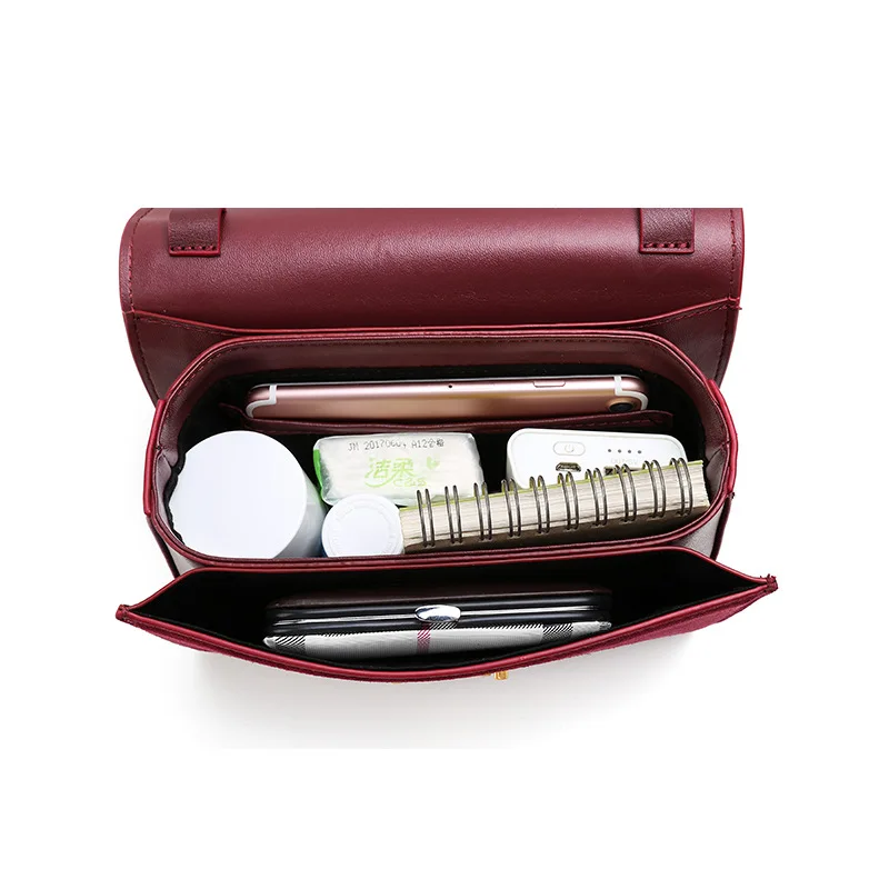 Новинка 2019 винтажные сумки из натуральной кожи с клапаном для женщин через плечо