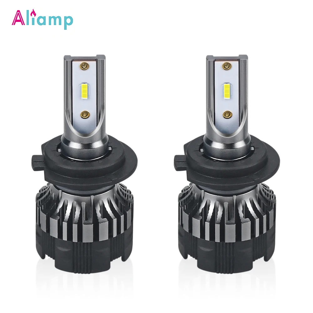 Light H11 H1 LED Headlamp CaBulb Canbus CSP-3570 H8 110W High Power 9005 30000LM Mini Auto Updat Kit 6500K White 12V-24V 2Pcs | Автомобили