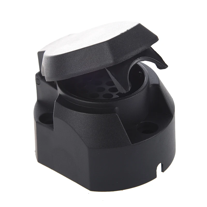 

13-Pin Trailer Socket 13-Pole Socket 12V Towbar Towing Caravan Truck N Type Vehicle End Plastic