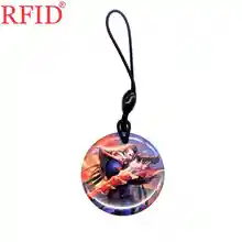UID S50 1K 13,56 Mhz Сменные NFC RFID перезаписываемые персонажи шаблон падение клея брелоки ключевые метки карты контроля доступа
