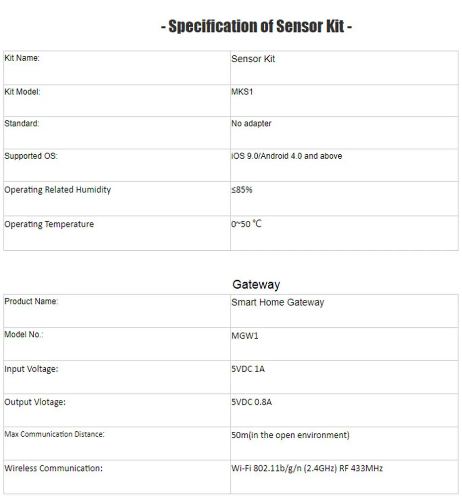New Broadlink BestCon Sensor Kit,Wireless Alarm&Security Kit For Smart Home,IOS Android,Phone App Remote Control-9