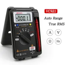 

VC921 Digital Multimeter Portable Automatic Range Universal Meter Multi-function Voltage Resistance Measurer