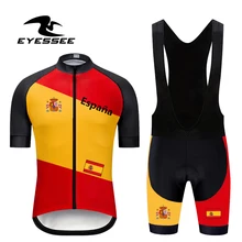 EYESSEE new version Pro Spain cycling clothing Breathable men team competition cycling Jersey suit top quality bicycle clothing Cycling EYESSEE new version Pro Spain cycling clothing Breathable men team competition cycling Jersey suit top quality bicycle clothing Cycling