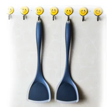 Антипригарный силиконовый шпатель, кухонный аксессуар, длинная ручка, лопатка, шпатель, утолщенный шпатель, специальные инструменты для приготовления пищи