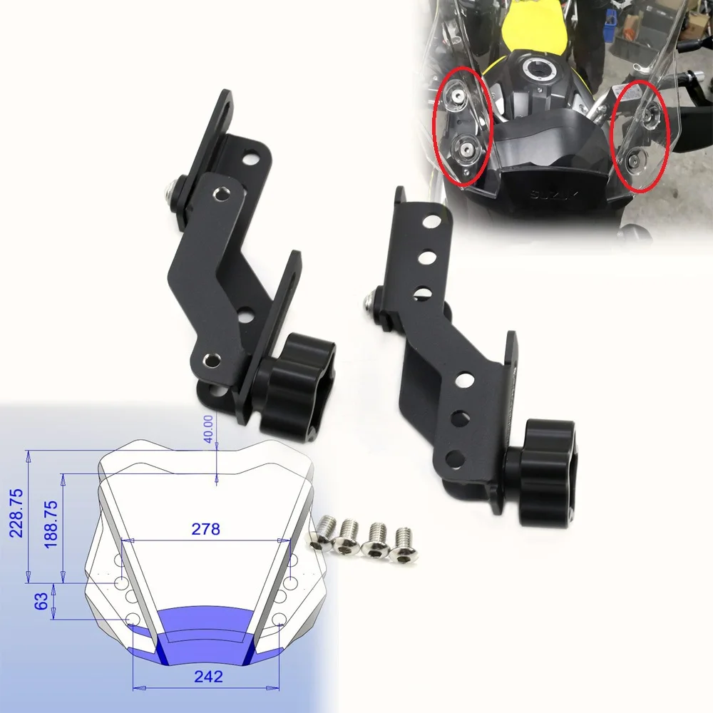WindshieldSupportHolderWindscreenStrengthenBracketAdjusters