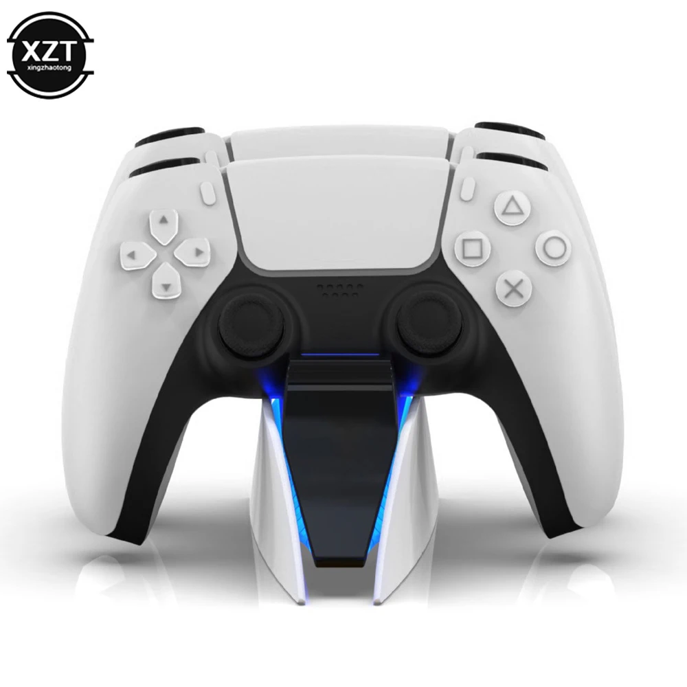 Dual Fast Charger for PS5 Wireless Controller USB/Type C Charging Dock Cradle Station for Sony PlayStation 5 Joystick Gamepad