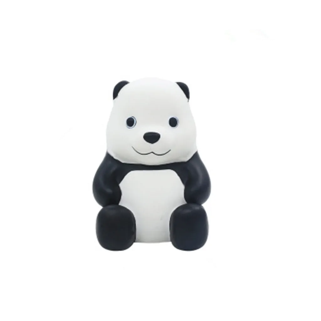 Stress Reliever Simulated Panda Slow Rising Kids Squeezable Toy decompression Slow rebound toy Funny Holiday Gift #C
