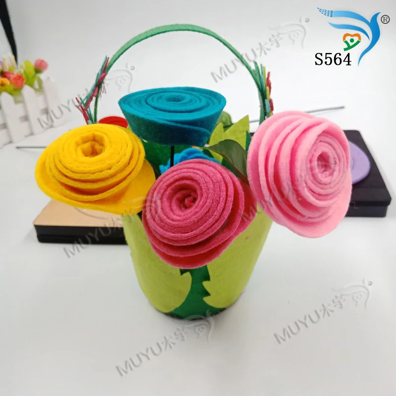 Цветок новая деревянная форма вырубки для скрапбукинга Thickness-15.8mm S564