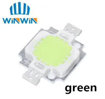 

1pcs 10W LED chip Integrated High power 10w LED Beads 10W Green Led chip 450-540lm 10W led Chips
