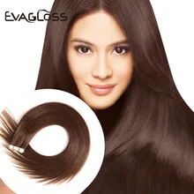 Натуральные человеческие волосы для наращивания на Клейкой Ленте, 10 шт., 20 шт., 40 шт., клейкие двухсторонние волосы для наращивания на Клейкой Ленте, 12 дюймов/16 дюймов/20 дюймов