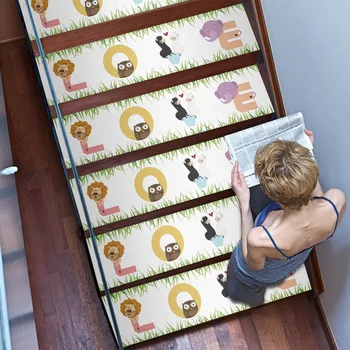 

Multi-style floor protection mat pvc self-adhesive stair tread rugs Anti-slip carpet for bedroom living room home decor 25x100cm