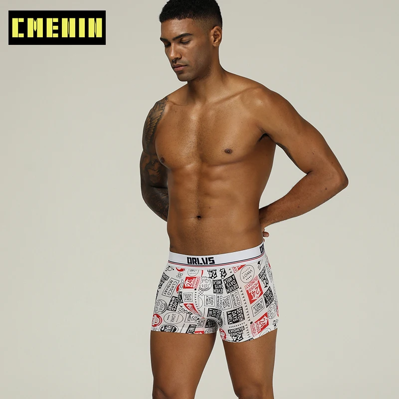 

NEW Fashion Mens Boxer Shorts Underwear Men Underpants Cotton Boxers Male Panties Sexy Man Boxershort Breathable Cuecas OR303