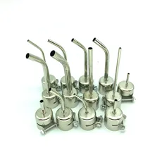 

13PCS 850 Series 45 Degree Bent Curved Nozzle Soldering station Hot Air Stations Gun Nozzles for 858D Welding Nozzles